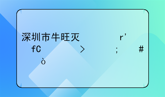 深圳市牛旺灯饰有限公司怎么样？